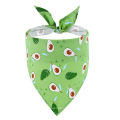 Nuevo triángulo de mascotas Bufanda de verano Patrón de frutas de verano